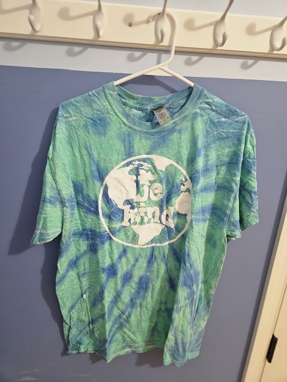 Be Kind Tie Dye T Shirt Size L